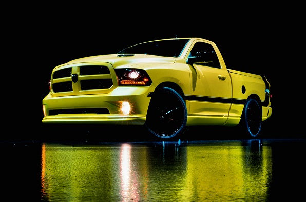 The Ram 1500 Rumble Bee Concept Truck